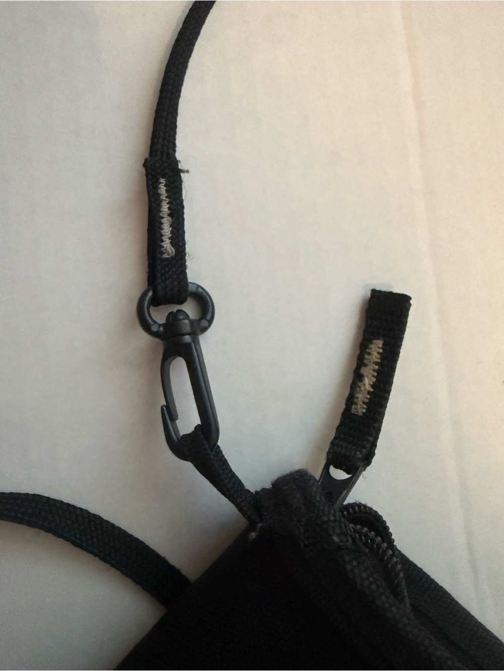 Roots Black Crossbody Bag with Adjustable Strap - Picture 5 of 6